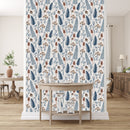Voguish Mushrooms Wallpaper Tasteful
