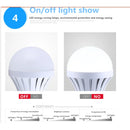 7W LED Emergency Light Bulbs - Rechargeable & Energy Saving