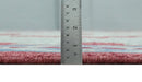 7x10 Hand Knotted Gray, Red and Blue Traditional  Wool Rug