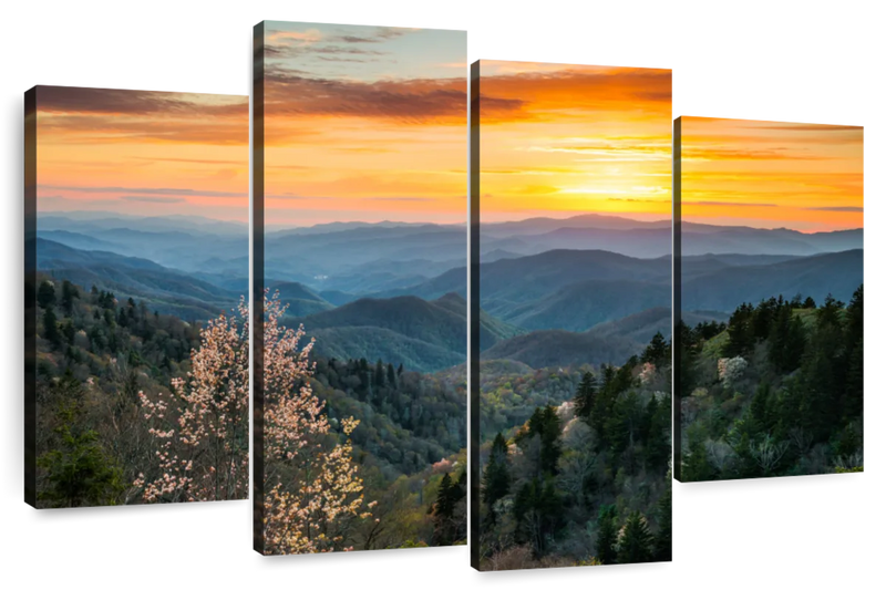 Great Smoky Mountains Sunrise Wall Art