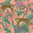 Exotic Animals Pattern Wallpaper