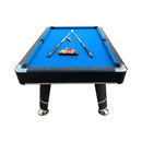8-Foot Professional Blue Billiard Pool Table With Cues And Balls (SAK31628)