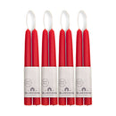 Hand-Dipped Beeswax Taper Candles - Bulk 4-Pair Bundle