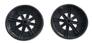 8" Wheels (set of 2) For Drum Smoker (Replacement Wheels For Hunsaker Smokers)