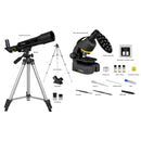 Certified Pre-Owned 50mm Telescope and 640x Microscope Set with Hard Case