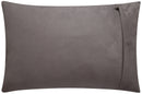 Genuine Cowhide Leather Decorative Throw Pillow - Navy Blue and Cream Hexagonal Patchwork