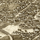 Vintage Map of Potsdam, New York 1885