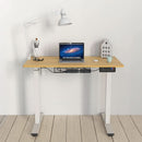 Oak Electric Height Adjustable Standing Desk 40x24