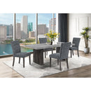 Sharon - Dining Chair With Extended Back (Set of 2) - Gray