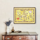 World Map of Stamps, 1947