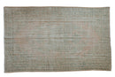 6x9.5 Vintage Distressed Oushak Carpet