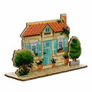 Wooden Bead Embroidery Kit  Turquoise House FLK-590