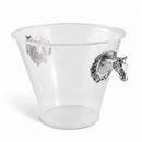 Horse Head Handle Acrylic Ice Bucket