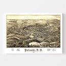Vintage Map of Pulaski, New York 1885