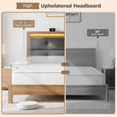 King Size Bed Frame With Integrated Charging Station