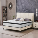 12 Inch Twin XL Breathable Cool Cover Certipur-US Memory Foam Individual Pocket Spring Hybrid Mattress
