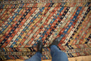 3.5x8.5 Antique Kurdish Rug Runner