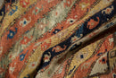 3.5x8.5 Antique Kurdish Rug Runner
