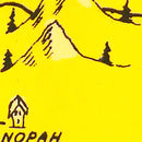 Vintage Map of Nevada 1950
