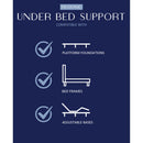 Comfort Care - 15" Euro Top Hybrid Mattress, Plush Comfort