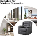 Oversized Grey Electric Recliner Chair For Living Room
