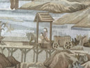 Vintage French Tapestry 5x7, Handmade, Wool, Aubusson Weave