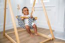 Spruce | Foldable Baby Swing - Blue Wave