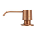 Built in Copper Soap Dispenser Refill from Top with 17 OZ Bottle