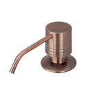Built in Copper Soap Dispenser Refill from Top with 17 OZ Bottle
