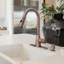 Built in Copper Soap Dispenser Refill from Top with 17 OZ Bottle