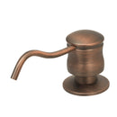 Built in Copper Soap Dispenser Refill from Top with 17 OZ Bottle