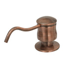 Built in Copper Soap Dispenser Refill from Top with 17 OZ Bottle
