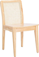 Natural Rattan Dining Chair Set Of 2 For Home Dining Room