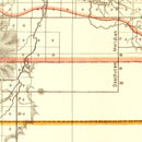 Vintage Map of Oregon 1876