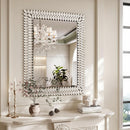 30X40 Inches Jeweled Bathroom Wall Mirror Large Rectangle Vanity Decor