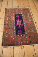 2x3.5 Vintage Distressed Oushak Rug