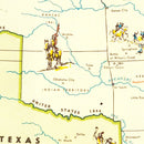 Vintage Civil War Map of the United States