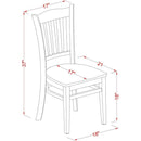 Black Round Dining Table Set 3 Piece Wood Dining Chairs