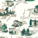 Vintage Map of Laguna Beach, California 1947