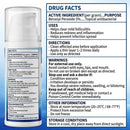 Folliculitis Treatment Cream - 5% Benzoyl Peroxide & Tea Tree Oil for Scalp Bumps, Razor Burn & Body Breakouts - Fast Acting & Effective Itch Relief - 100g/3.53oz