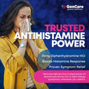 GenCare Allergy Relief Medicine – Bulk Value 600 Count Diphenhydramine 25mg – Antihistamines for Adults for Congestion, Sneezing, Runny Nose, Itchy Eyes & Throat – Pink Generic Benadryl Tablets 25 mg