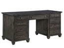 Sutton Place - Executive Desk - Weathered Charcoal