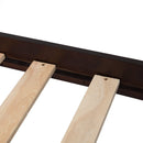 Espresso Wooden Twin Over Full Bunk Bed with Storage Drawers, Ladder, and Safety Guard Rails
