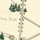Vintage Map of Middlebury College, 1933