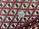 Pakistani Turkoman Bokhara Rug 6x9, Fine Wool Vintage Hand Knotted Handmade Yamud Oriental Carpet 6 x 9, Red Turkoman Rug, Tribal Rug