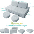 8-Piece Kids Play Couch