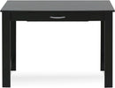 Jaya Writing Desk Large Blackwood With Drawer Home Office Desk
