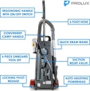 Prolux 7000 Upright Sealed HEPA Vacuum with on board tools and 7 Year Warranty
