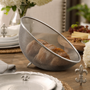 Fleur de Lis Stainless Mesh Picnic Cover