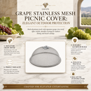 Grape Stainless Mesh Picnic Cover